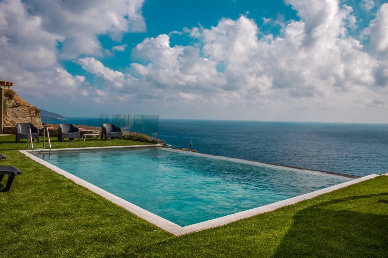 Anastasis Luxury Villa Andros With Heated Pool Sineti المظهر الخارجي الصورة