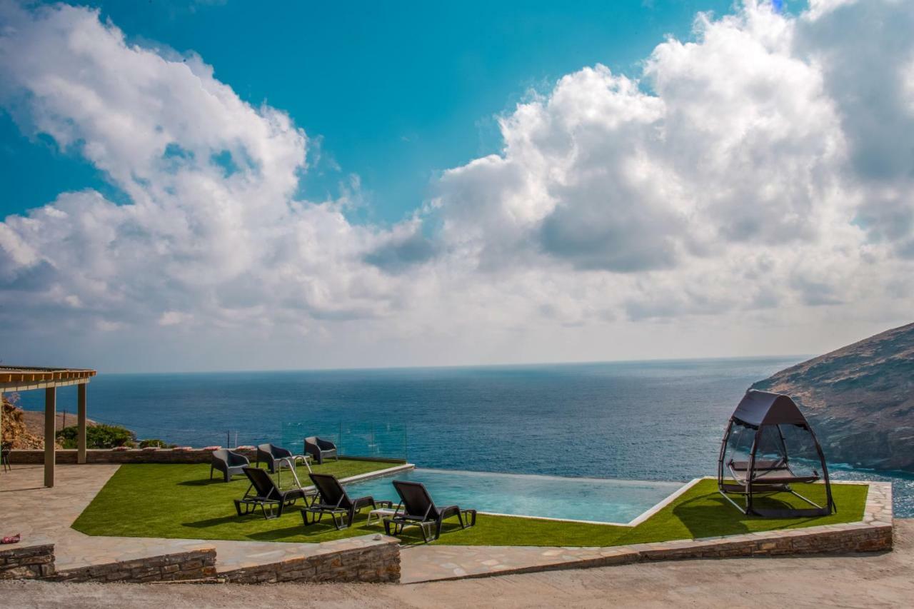 Anastasis Luxury Villa Andros With Heated Pool Sineti المظهر الخارجي الصورة