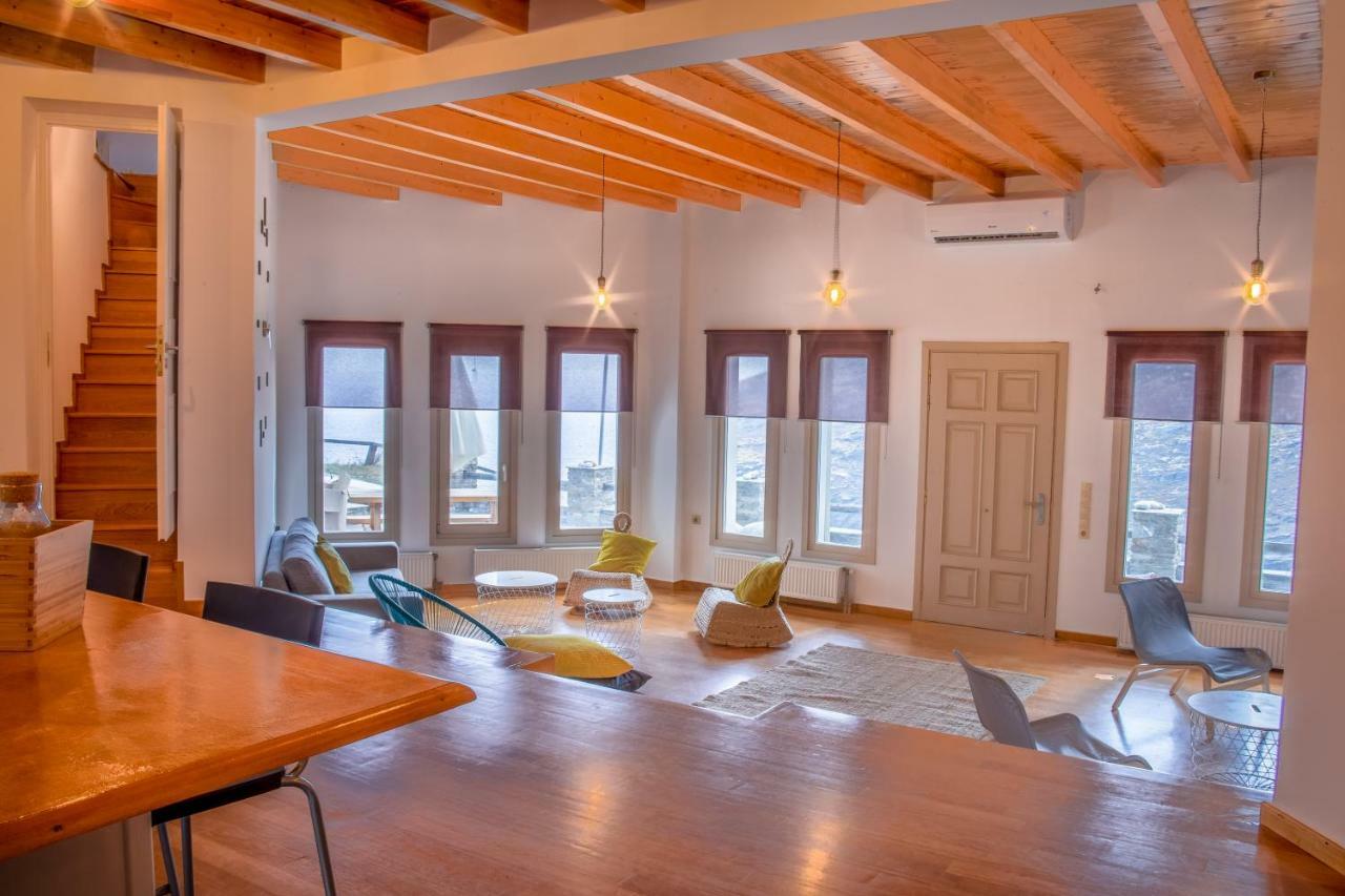 Anastasis Luxury Villa Andros With Heated Pool Sineti المظهر الخارجي الصورة