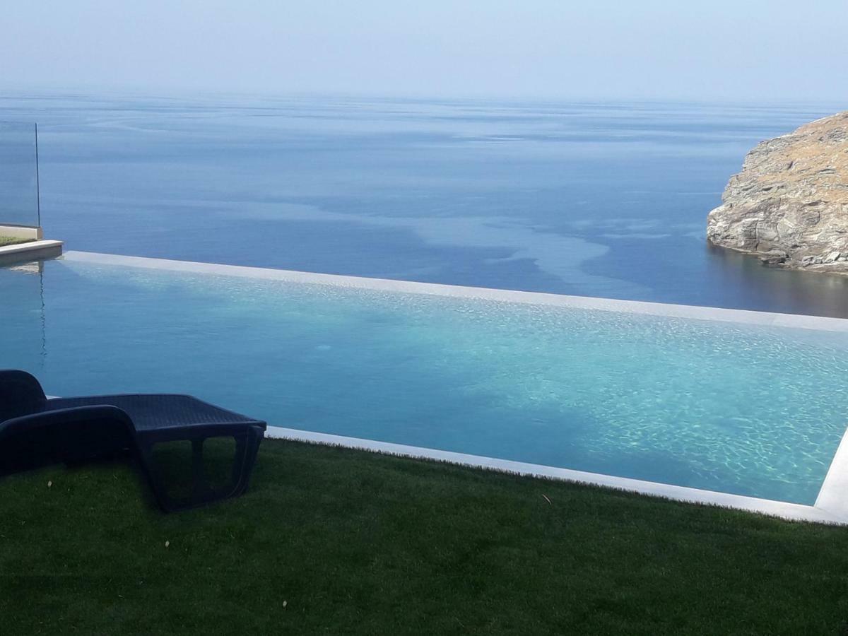 Anastasis Luxury Villa Andros With Heated Pool Sineti المظهر الخارجي الصورة
